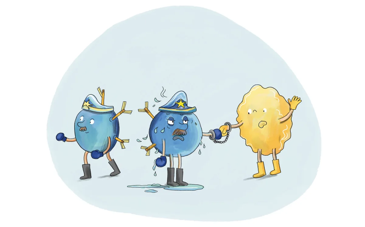 Illustrationen von Celine Geser aus dem Buch von Fabio Ersch «Emma und das Geschenk».